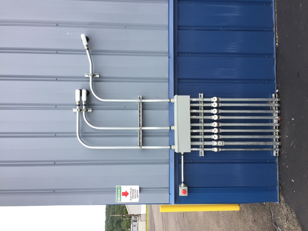 Installed Propane Fueling Station in Seymour, CT